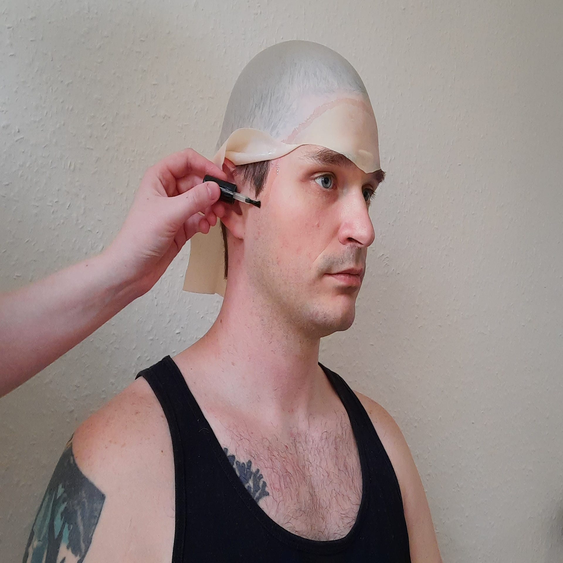 How To Apply A Bald Cap For Cosplays And Makeup Tests Popverse